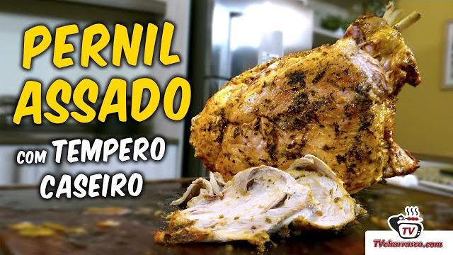 Pernil Assado com Tempero Caseiro