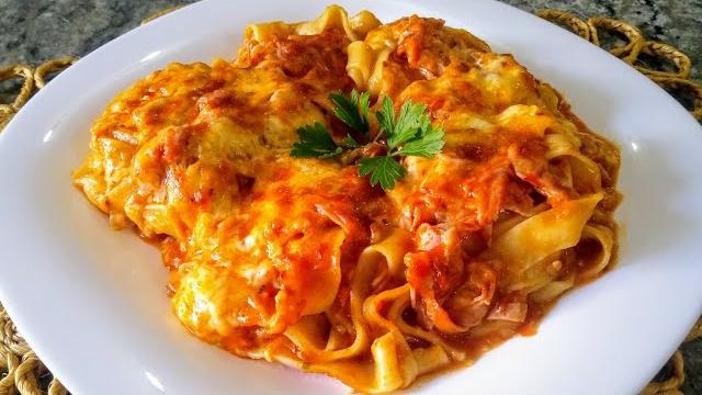 Macarrão de Forno Pratico e Muito Gostoso