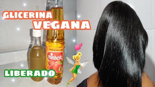 Glicerina Vegana para Cabelo Saudável – Hidrata e da mais brilho