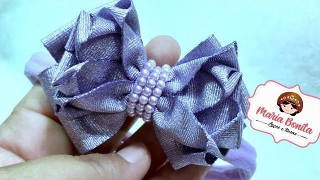 Laço Flor Elysia by Maria Bonita