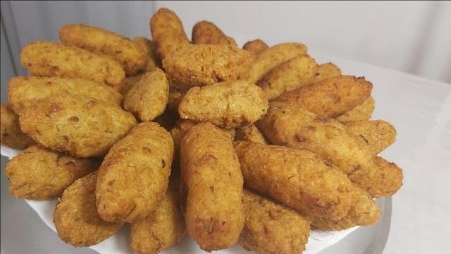 Bolinho de Arroz com Lentilha