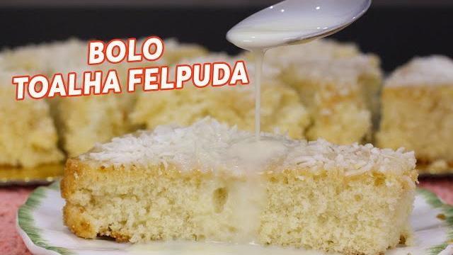 Bolo Toalha Felpuda – Este é Diferente de Todos que Você já Viu