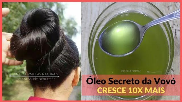 Segredo da vovó que Dará ao Cabelo um Crescimento dez Vezes Maior