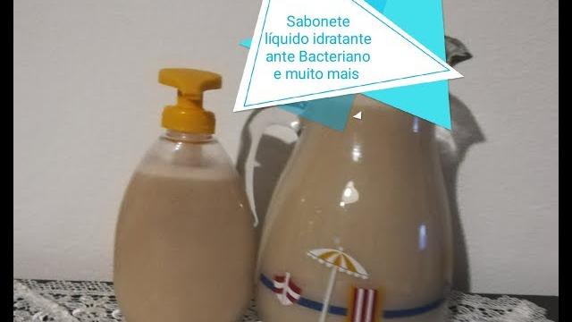 Sabonete Liquido – Hidratante Anti Bacteriano e muito Mais