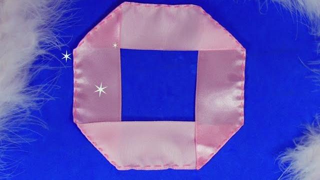 Como Fazer Rosa de Cetim Pequena