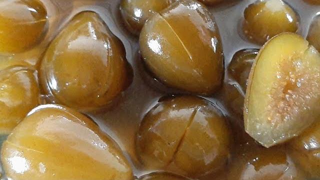 Doce de Figo Caseiro em calda