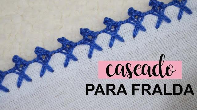 Caseado de Crochê Simples e fácil de fazer