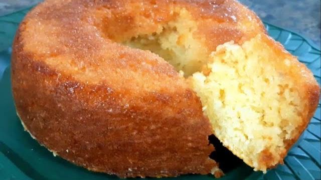 Bolo de Mandioca Crua – Sem Farinha de Trigo Delicioso