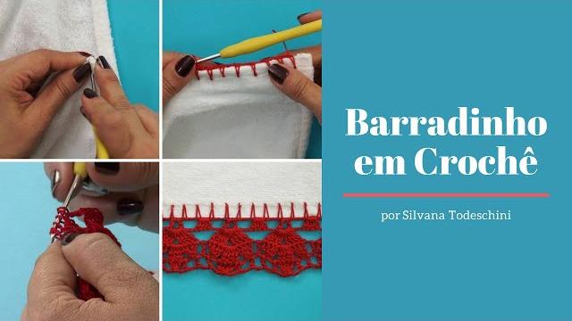 Barradinho em Crochê – por Silvana Todeschini