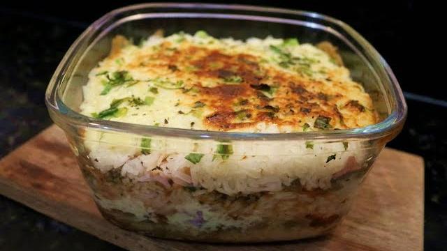 Lasanha de Arroz você já Comeu – Experimente