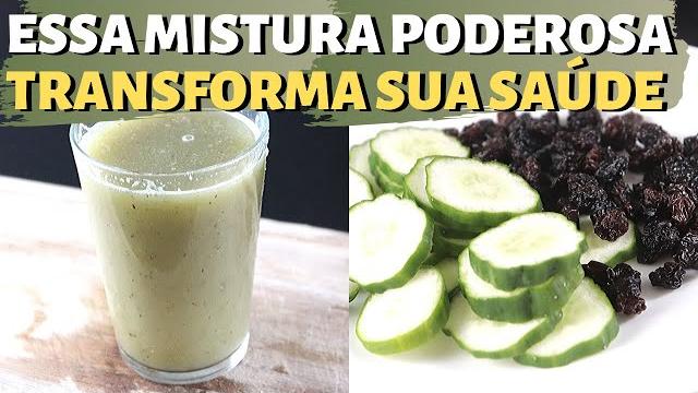 Pepino Com Uva Passas Faz Maravilhas Pela sua Saúde