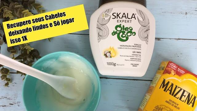 Recupere seus Cabelos Deixando eles Lindos com esse Creme