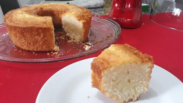 Bolo de Arroz Cru – Sem trigo