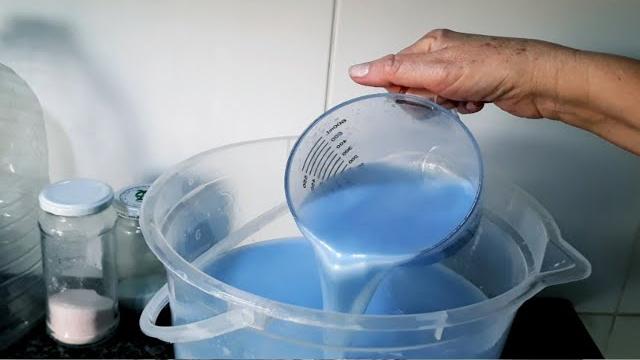 O Melhor Sabão Liquido Perolado Caseiro – Sem Soda e Não Vai No Fogo