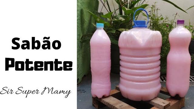 Sabão liquido Caseiro Super Potente