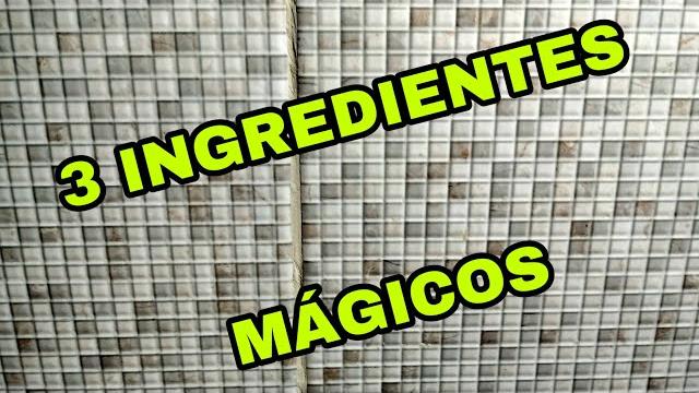 Mistura para Limpeza Pesada -Desencarde Azulejos, Pisos e Banheiro – Sem Água sanitária