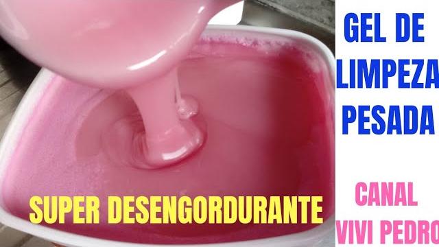 Gel para Lavar Louças e Dar Brilho em Alumínios