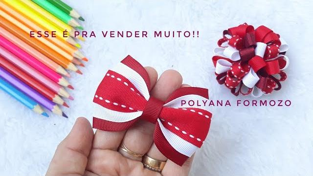 Laço Gravatinha – kit lucra muito Escolar