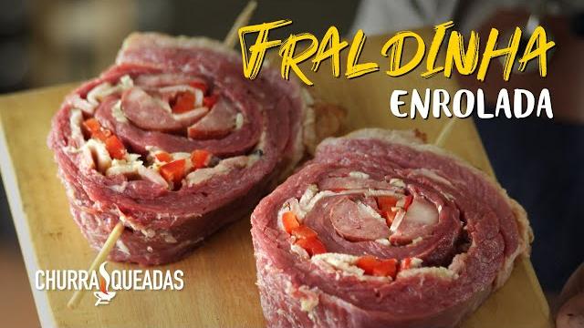 Como fazer Churrasco de Fraldinha Enrolada
