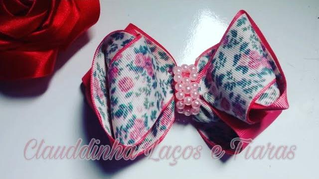🎀Laço Camafeu de luxo 4🎀