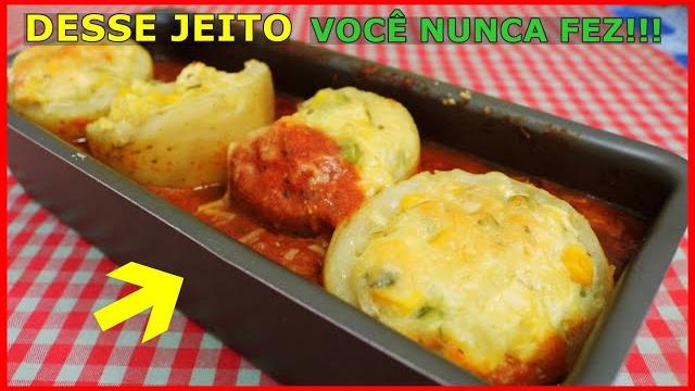 Batata de Forno Recheada