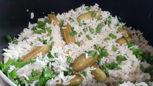 Arroz com Mini Pepino