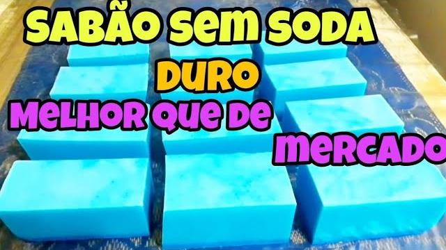Sabão em Barra bem Duro Tipo Omo