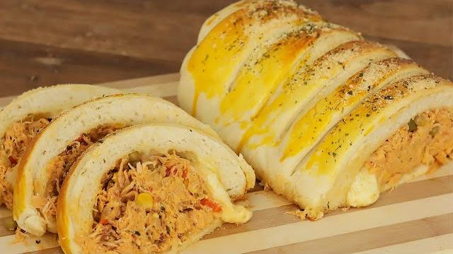 Lanchão Caseiro de Forno com Muito Recheio