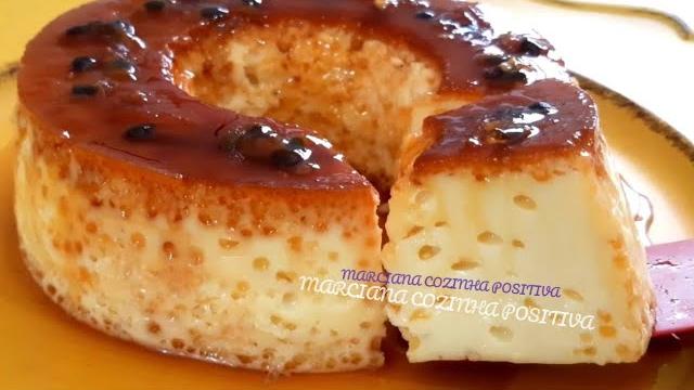 Pudim de Maracujá sem Forno