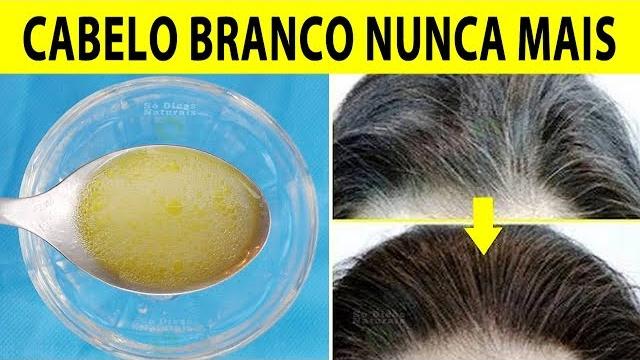 Acabe com os Cabelos Brancos Naturalmente
