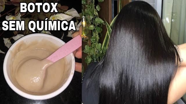 Botox Caseiro que Desmaia e Alinha os Cabelos na Hora