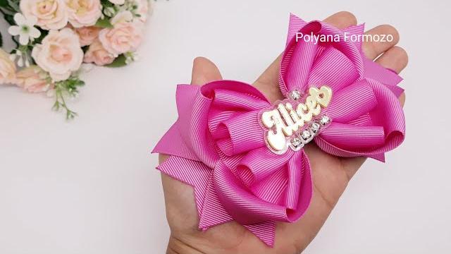 Laço Amora Chic – Dica de como Fazer com Fita Temática