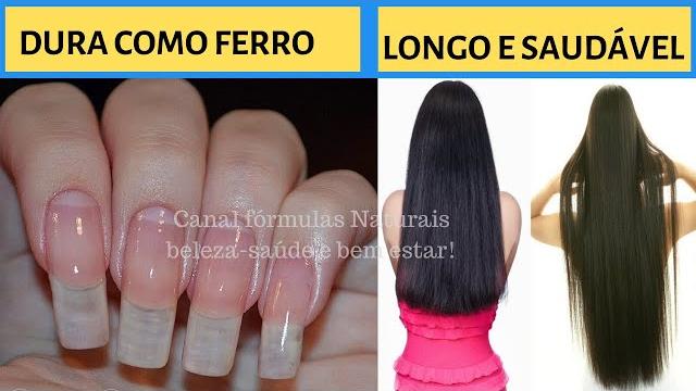 Misturinha Poderosa para Fortalecer Unhas e Cabelos