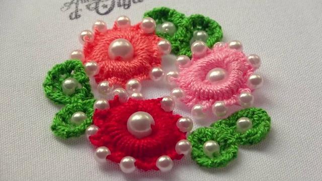Truques de bordado: Flores com marcador
