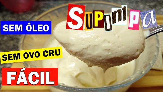 Maionese Caseira sem Usar Óleo – Maravilhosa