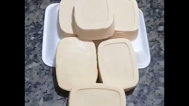 Sabão0 Simples de Fubá -Resultado Imediato