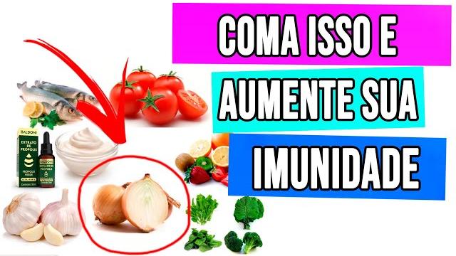 Alimentos Que Aumentam a Imunidade e Protege Contra o Coronavírus COVID-19