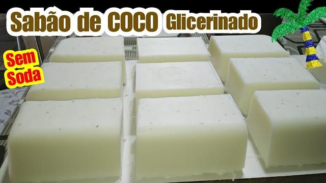 Aprenda Fazer Sabão de Coco Sem Soda