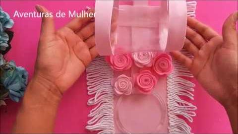 Porta Toalhas e Porta Papel Higiênico Usando Pet