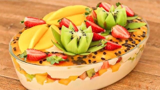 Sobremesa Simples de Frutas