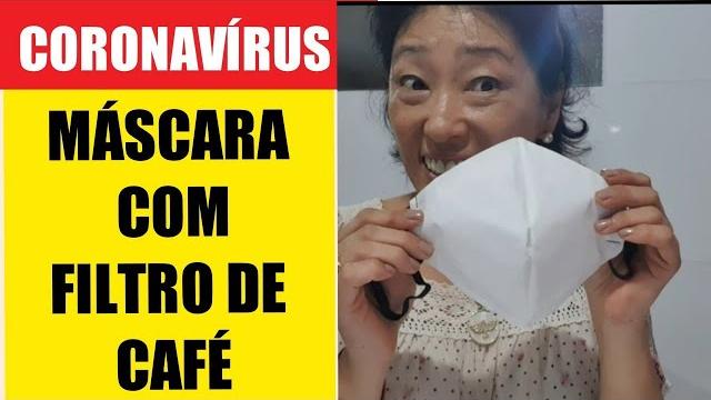Como Fazer Mascara com Filtro de Café