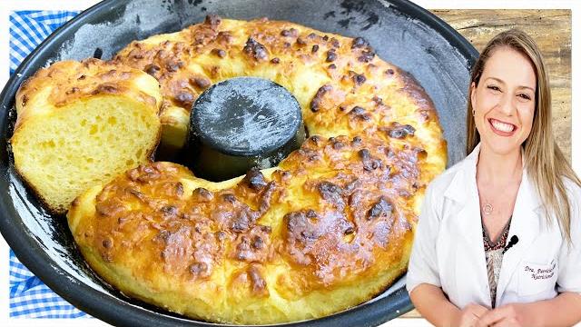 Bolo Fit de 3 Ingredientes – Sem Farinha, Açúcar e Óleo