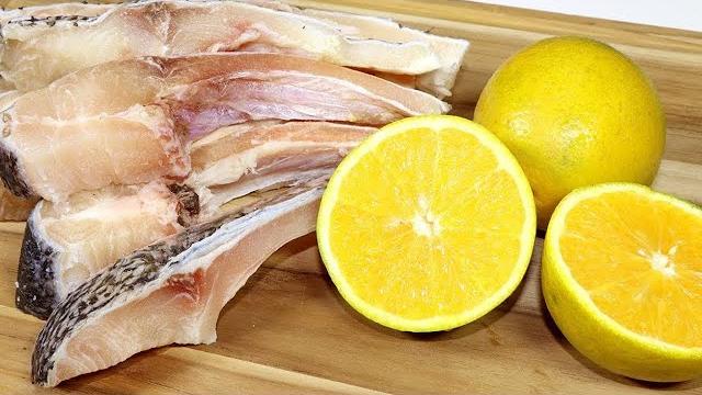 Peixe Temperado com Laranja – Delicioso