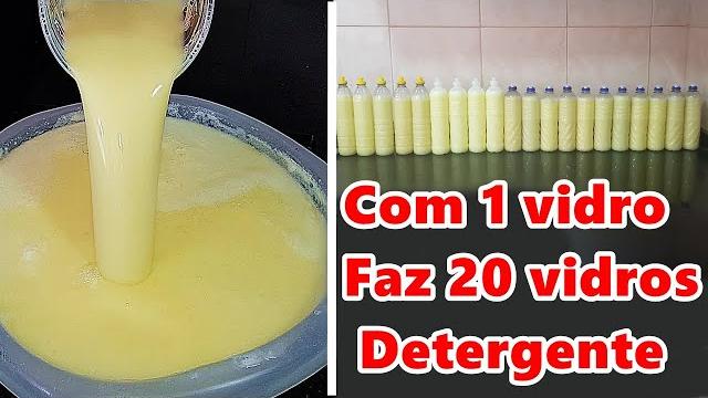 Detergente Neutro Cremoso – Com 1 Litro Você Faz 20 Litros