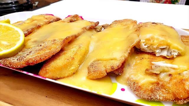 File de Peixe Grelhado ao Molho de Laranja