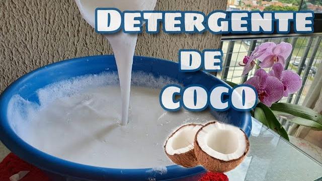 Detergente Caseiro de Coco – Super Econômico