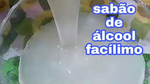 Sabão de Álcool Fácil de Fazer