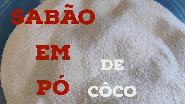 Sabão em Pó de Coco – 2 Ingrediente