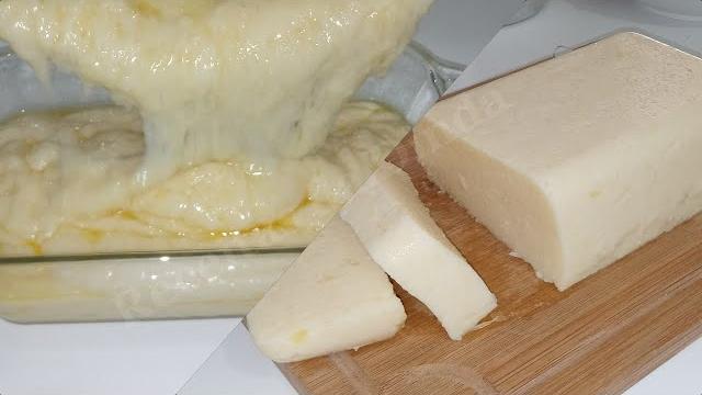 Queijo Manteiga Caseiro de 4 Ingredientes