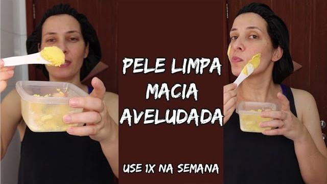 Esfoliante Facial de Fubá